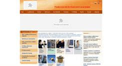 Desktop Screenshot of icos.sk